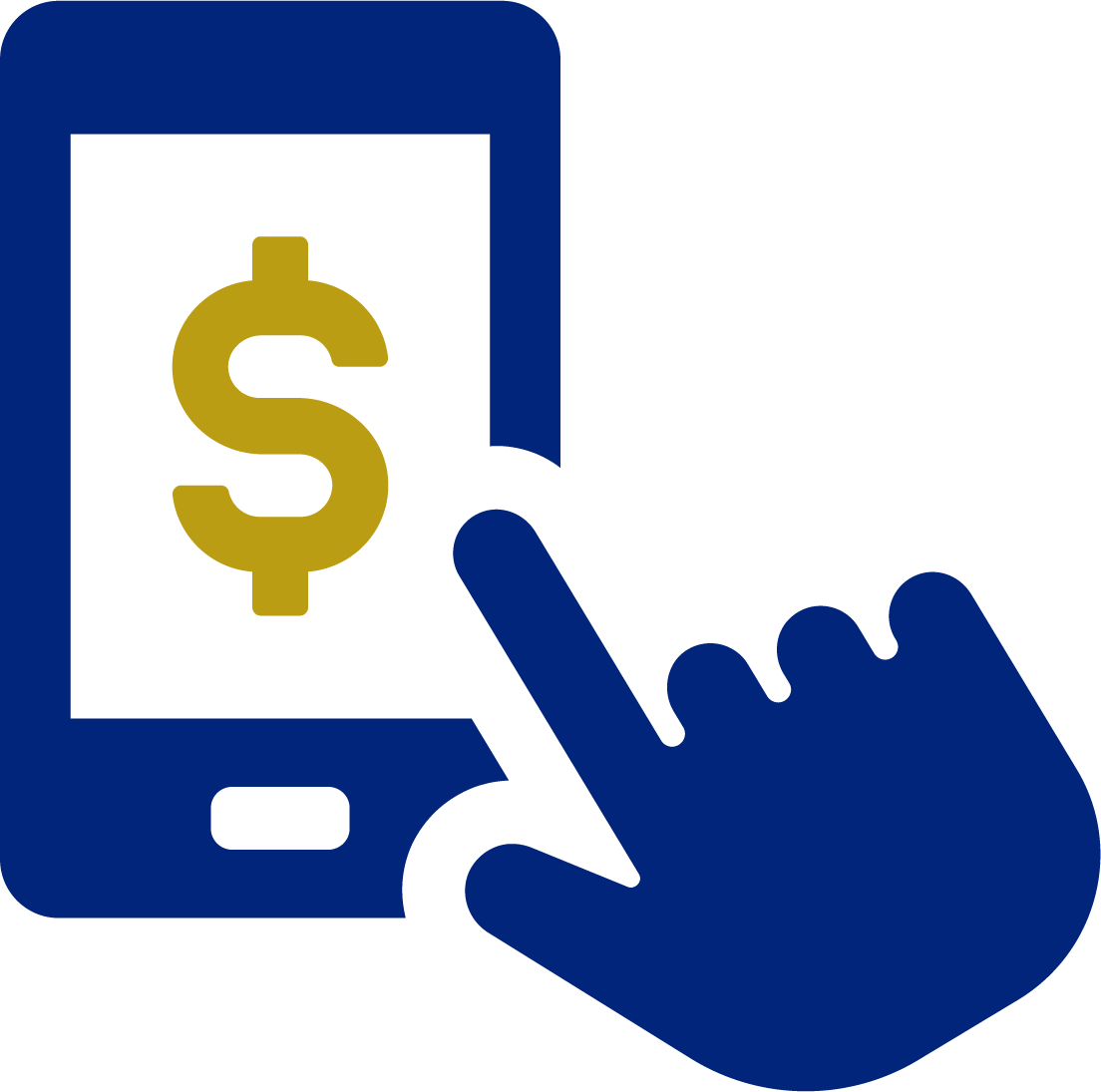 mobile banking icon